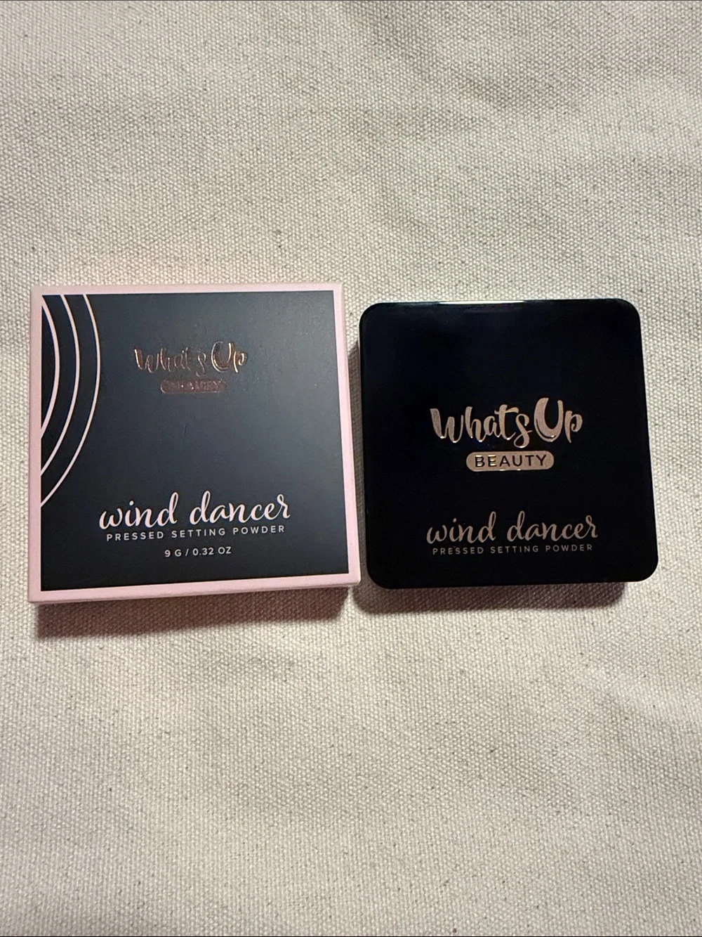 What's Up Beauty Wind Dancer Pressed Setting Powder - medium